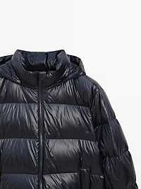 Veste matelassée satinée déperlante