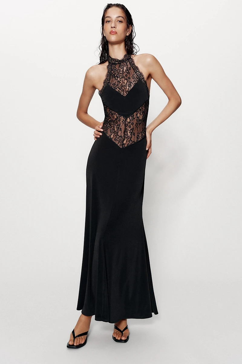 LACE SLIP DRESS