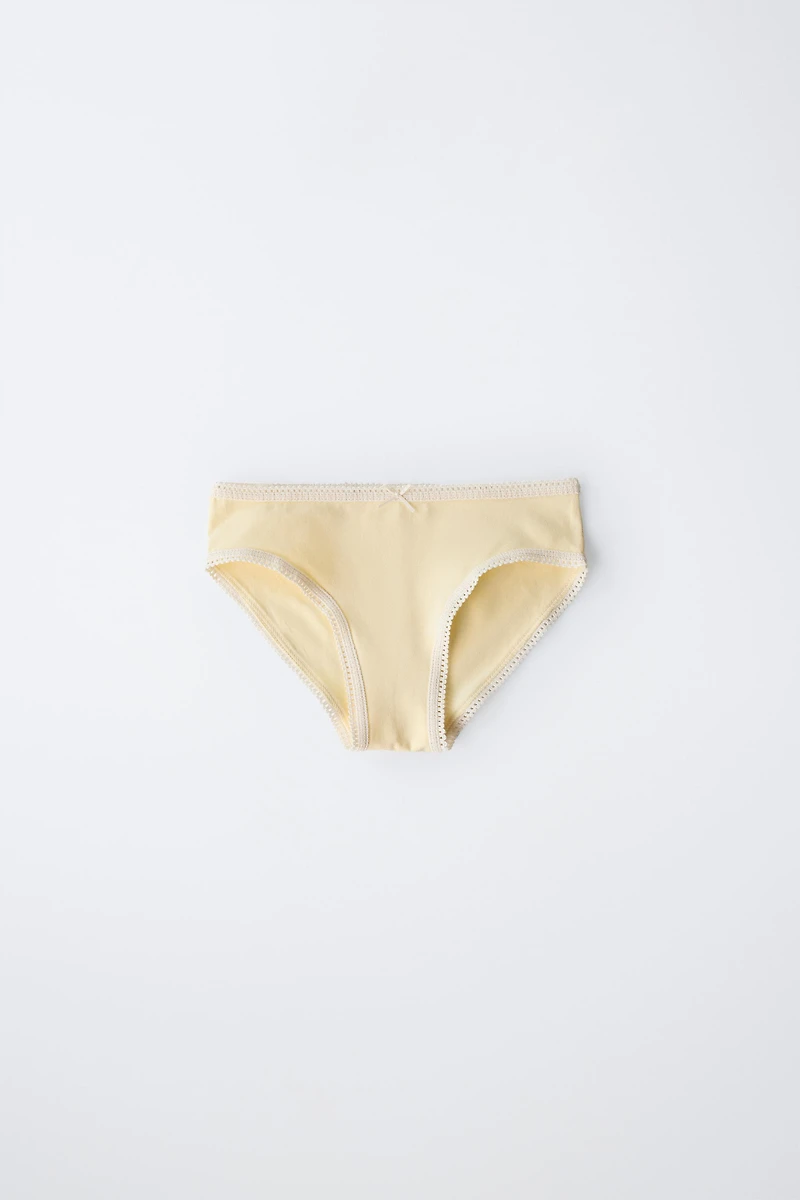6-14 YEARS/ SIX-PACK OF POLKA DOT UNDERWEAR