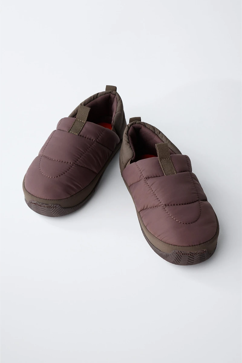 PANTOUFLES MATELASSÉES