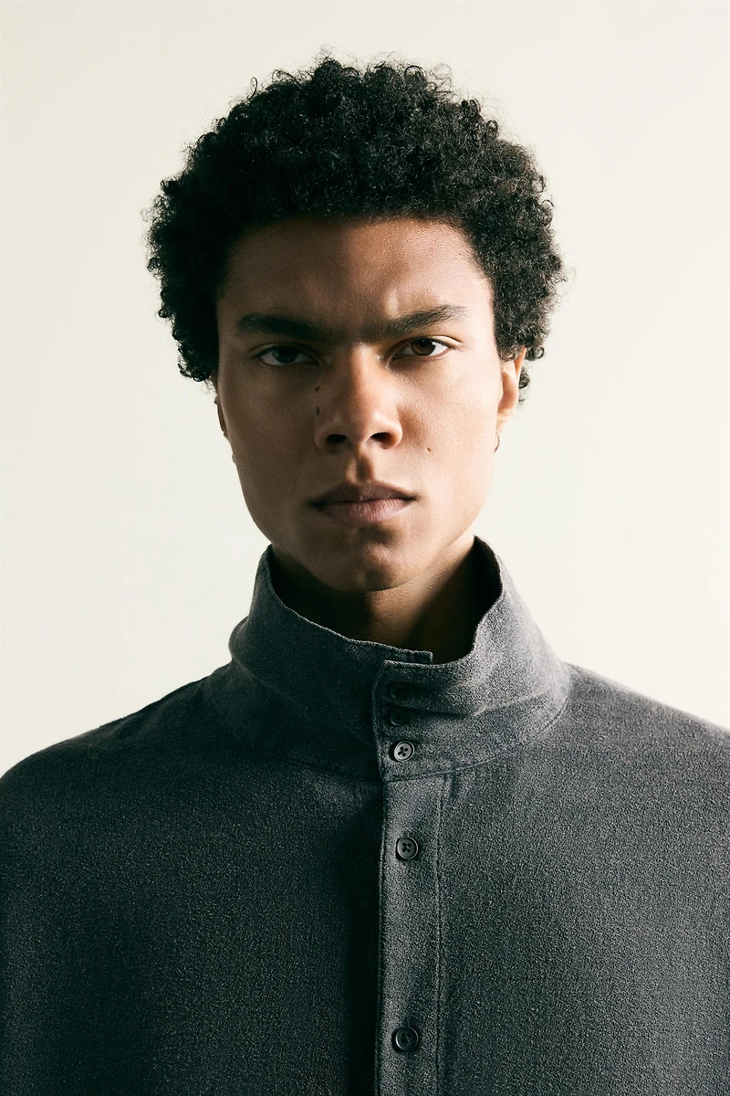 VINTAGE WASH RELAXED FIT SHIRT