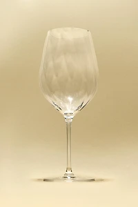 TEXTURED CRYSTALLINE WINE GLASS