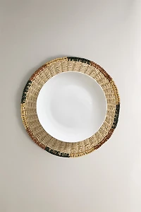 WOVEN RATTAN PLACEMAT