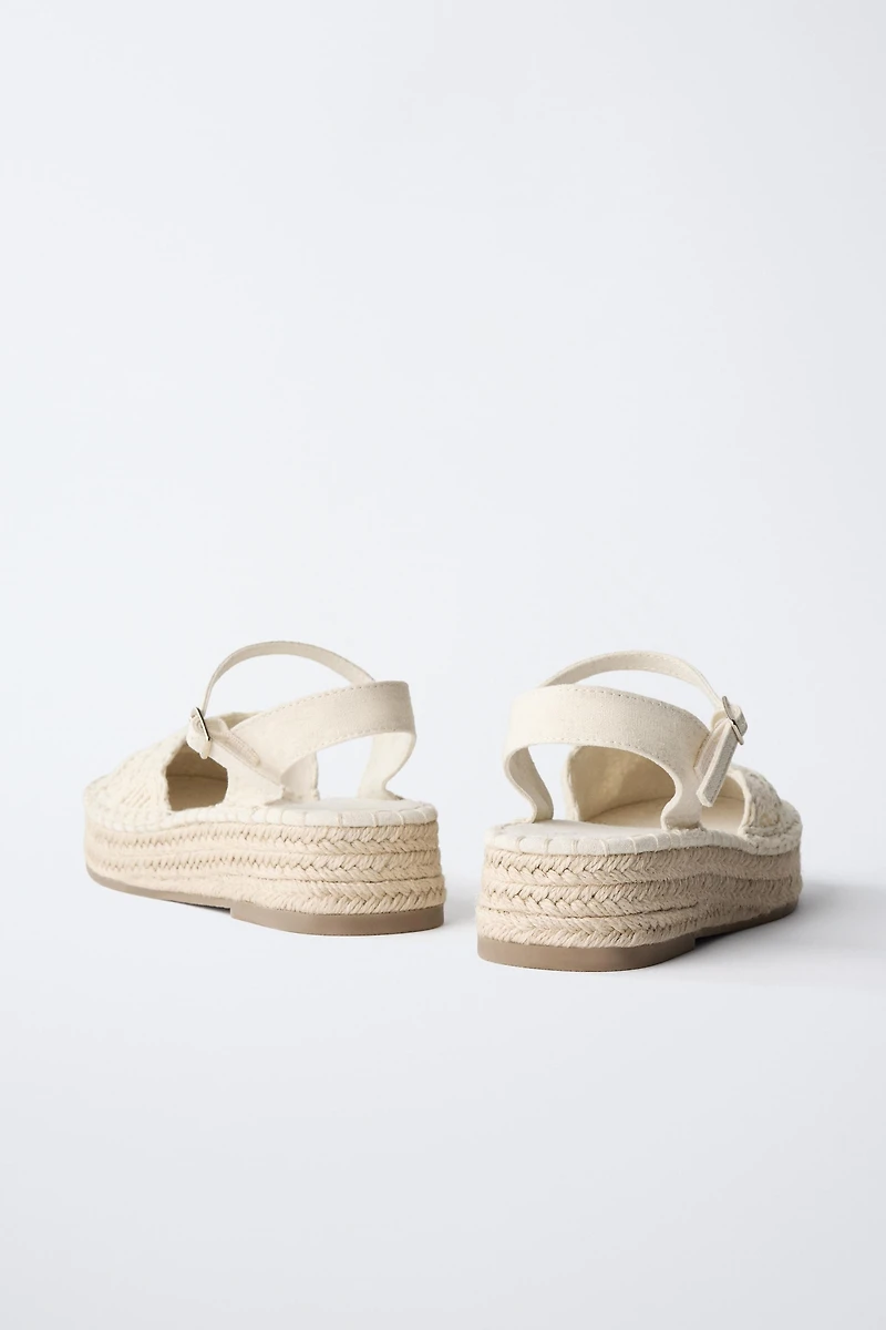 EMBROIDERED ESPADRILLES