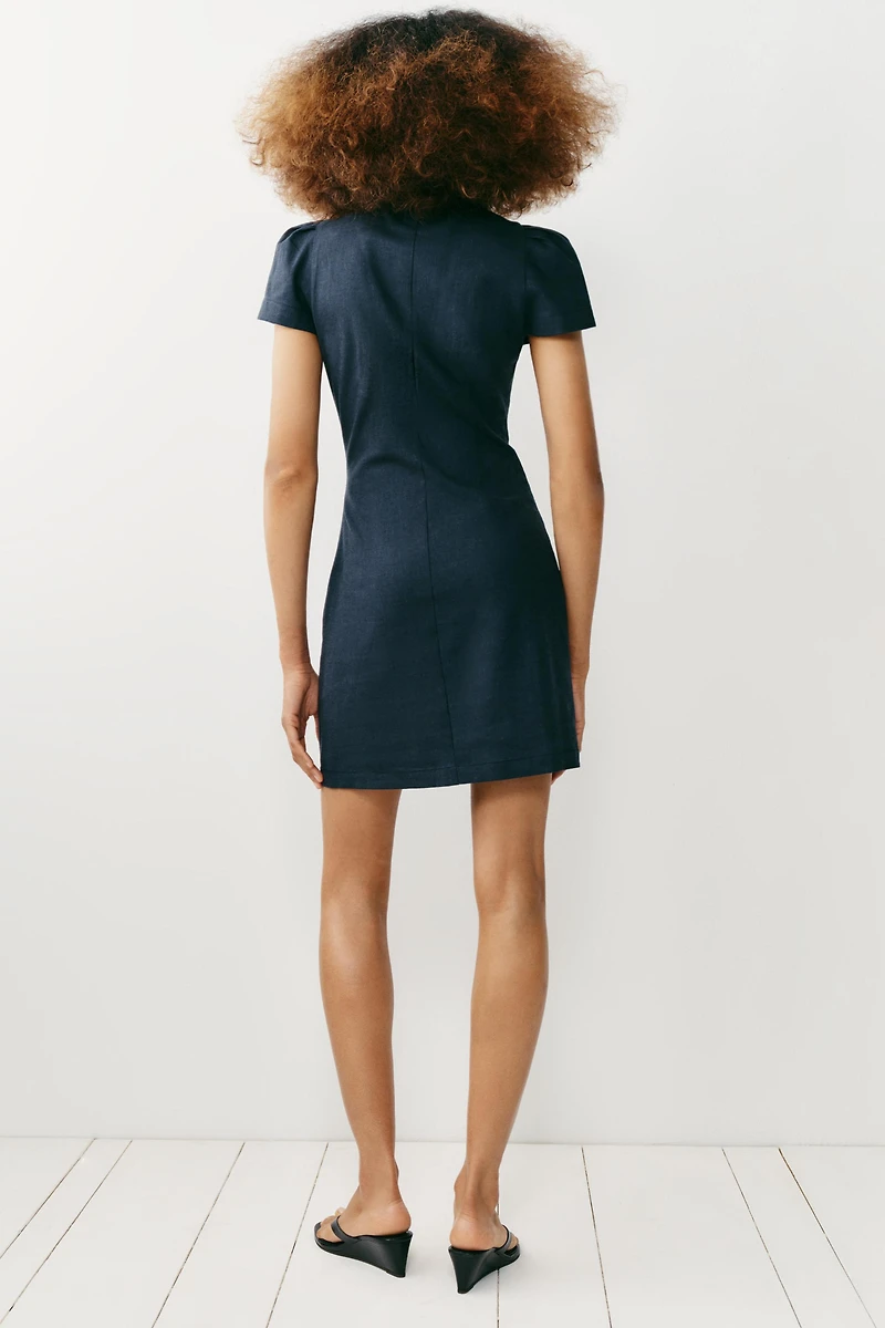 ROBE COURTE BRANDBOURG LIN