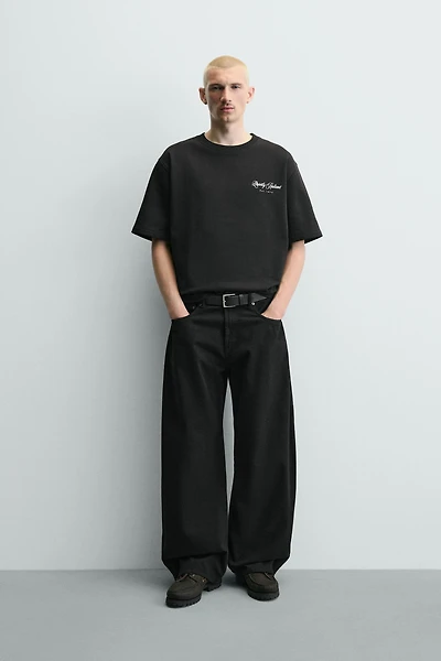 TEXT PRINT T-SHIRT
