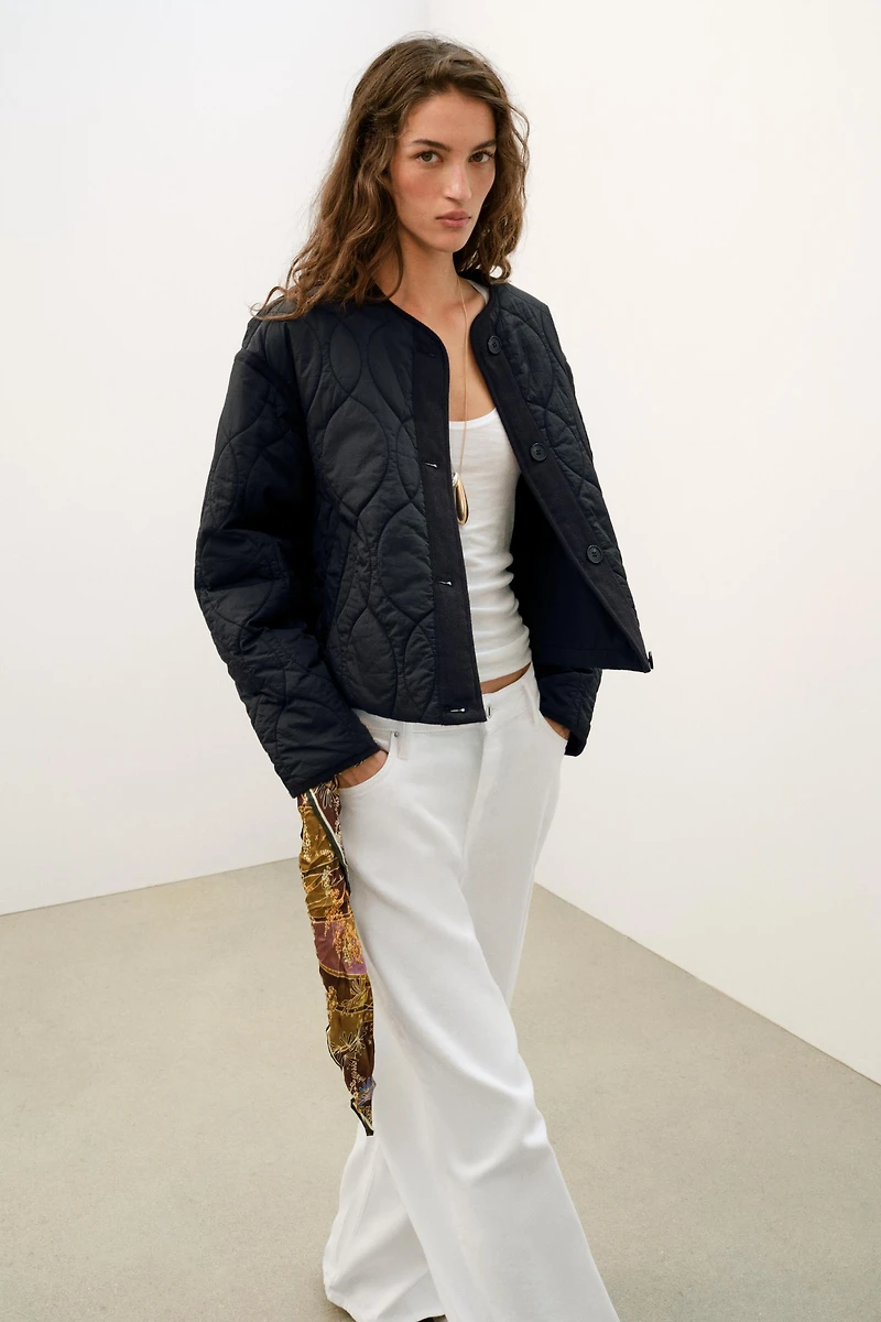SHORT PUFFER JACKET