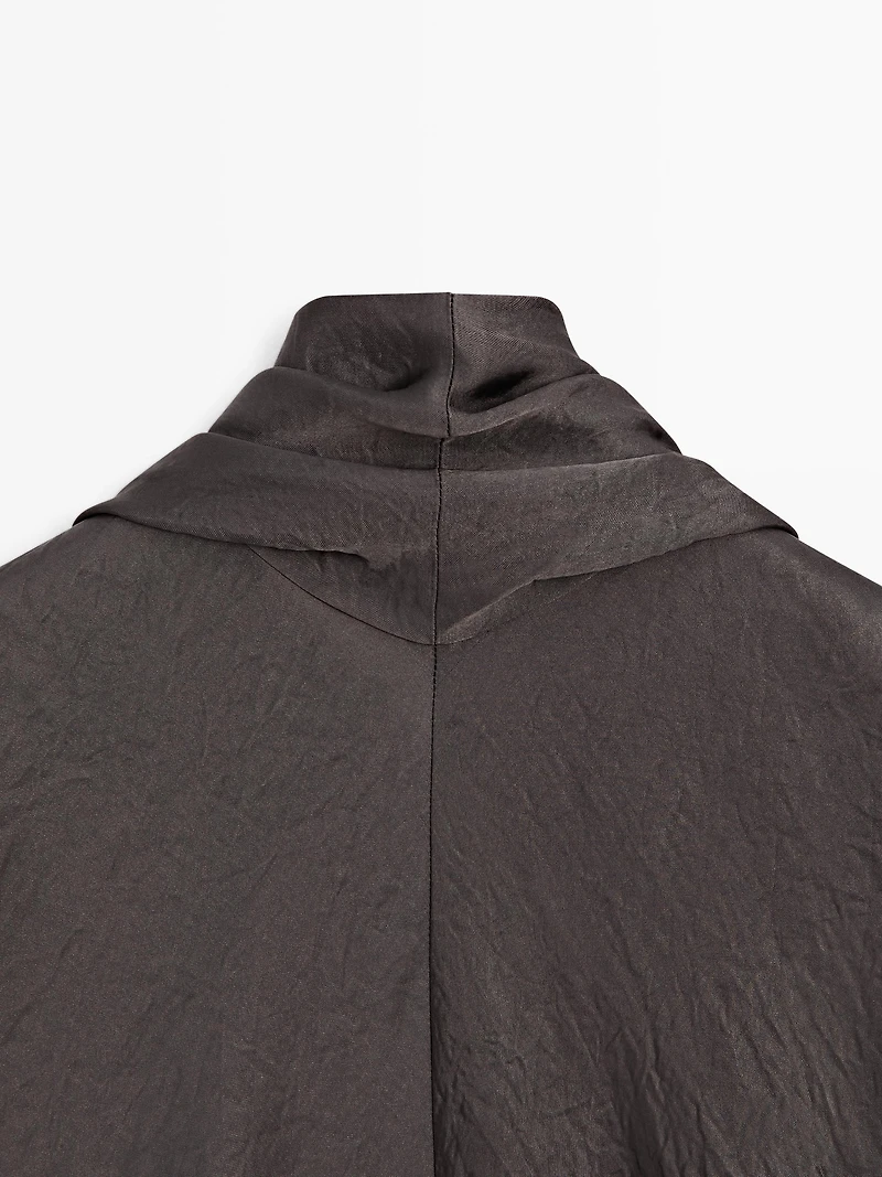 Long flowing dress with tie - STUDIO