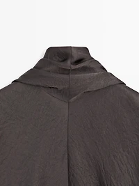 Long flowing dress with tie - STUDIO