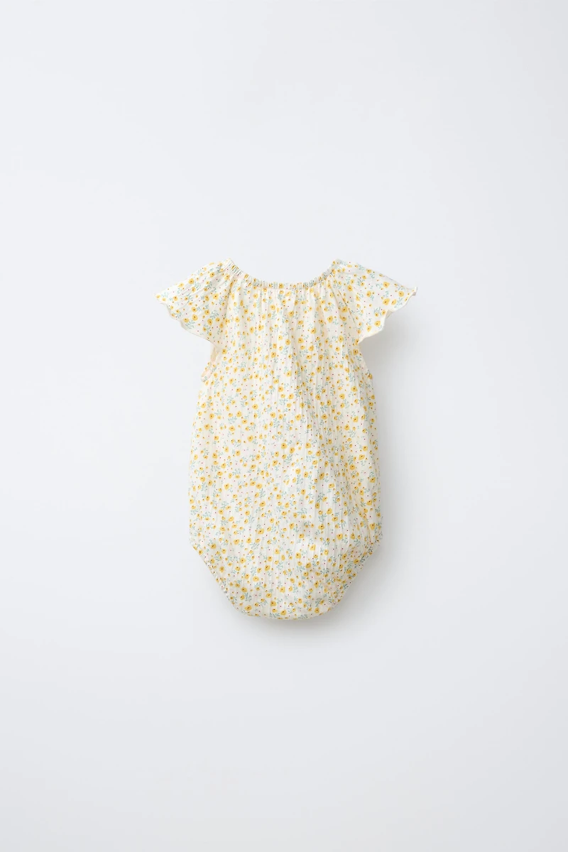 FLORAL BODYSUIT