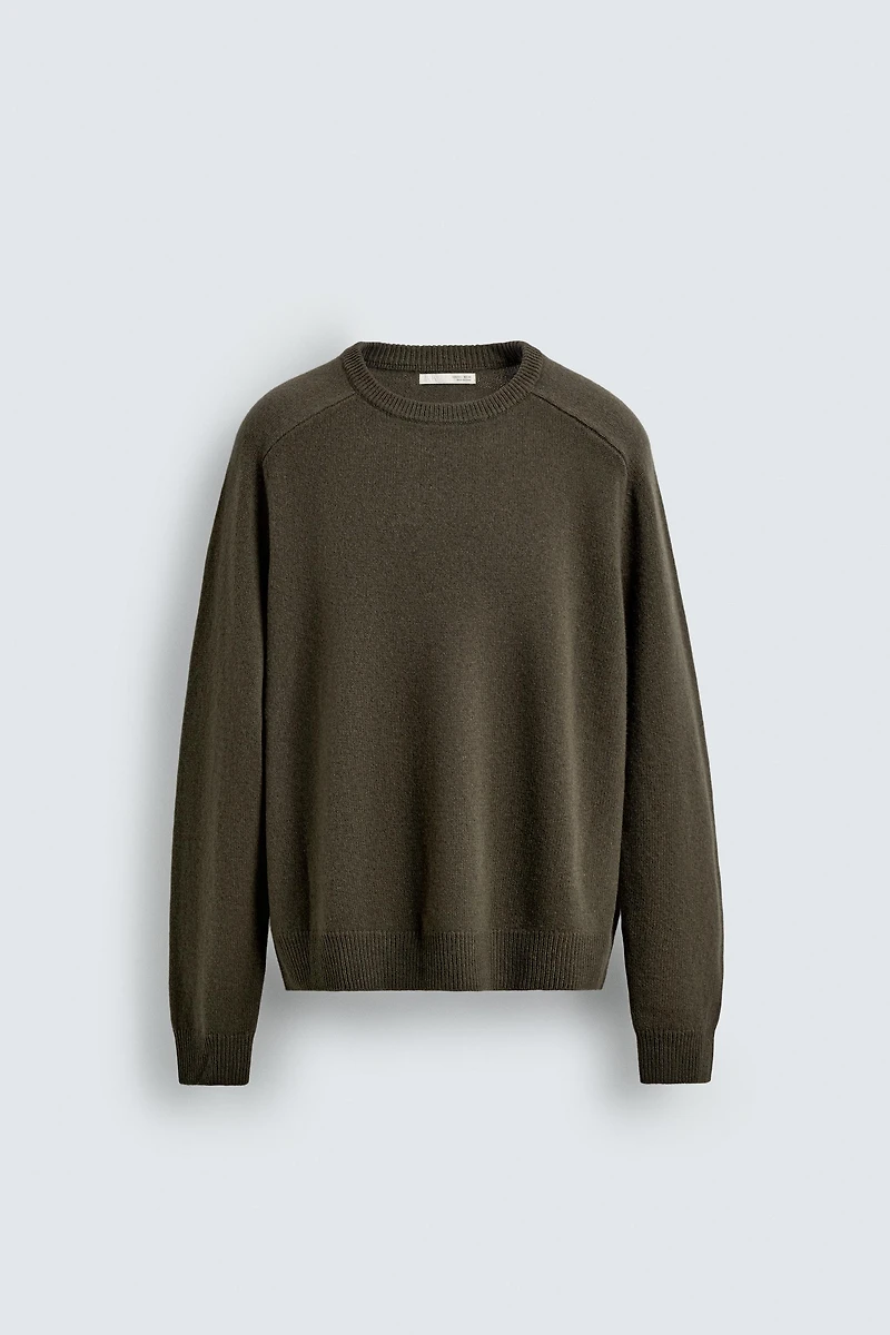 REGULAR FIT WOOL BLEND JUMPER