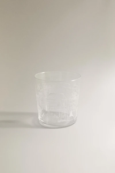 VERRE MAISONNETTE DE NOËL