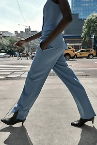FLARE PANTS WITH SIDE VENTS