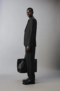 VESTE DE COSTUME STRUCTURÉE À CARREAUX