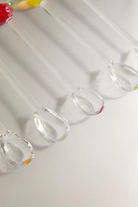 PACK OF FRUIT GLASS DESSERT SPOONS (PACK OF 6)
