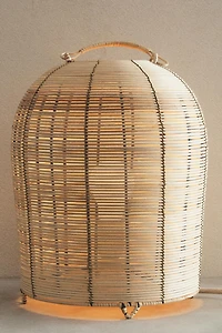 RATTAN TABLE LAMP