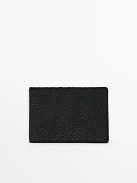 Nappa leather landscape wallet