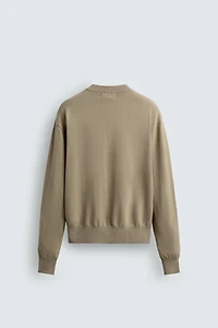 COTTON-RAMIE CARDIGAN
