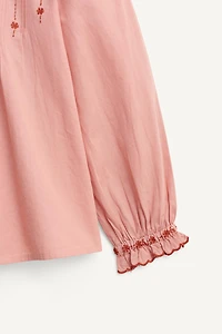 LIMITED EDITION EMBROIDERED FLORAL SHIRT