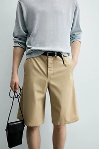 WASHED RELAXED FIT SHORTS