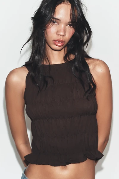 RUCHED TOP