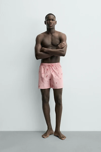 MEDIUM EMBROIDERED SWIMSUIT