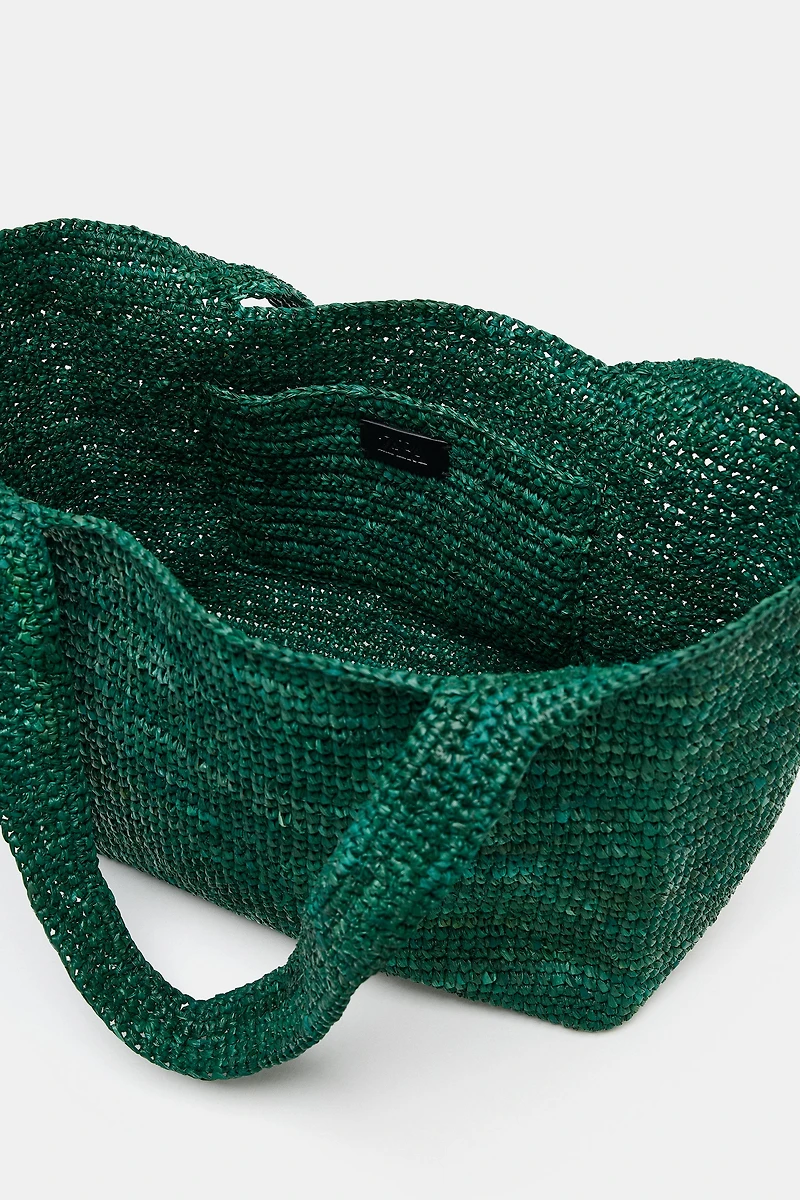 SAC SHOPPER EN RAPHIA