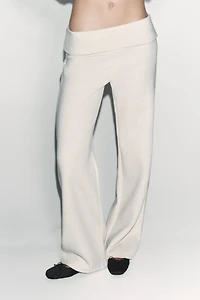 CUFFED WAIST PANTS