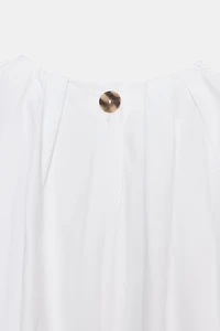 BALLOON POPLIN SHIRT