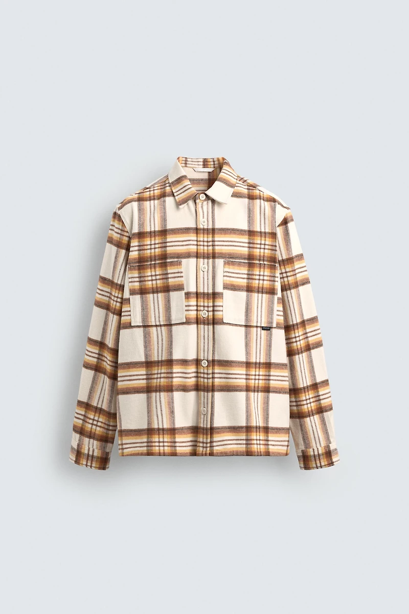 PLAID FLANNEL SHIRT