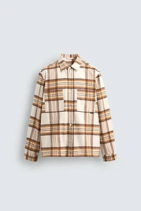 PLAID FLANNEL SHIRT