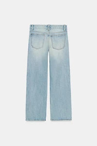 TRF LOW RISE STRAIGHT JEANS