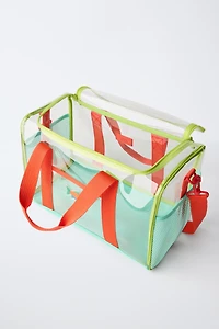 TRANSPARENT BOWLING BAG