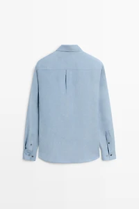 Regular fit flowing shirt