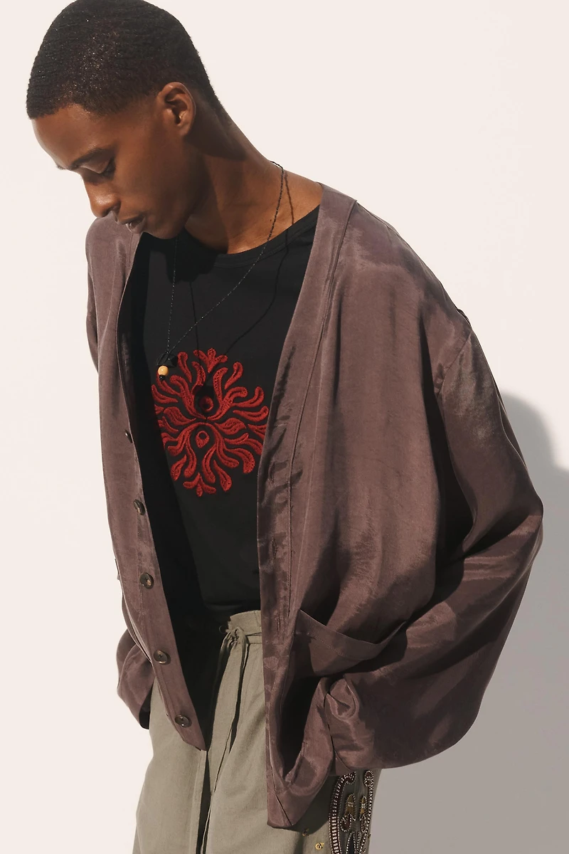 VESTE DÉCONTRACTÉE LYOCELL - VISCOSE