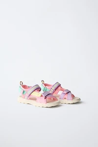 MULTICOLOR TECHNICAL SANDALS