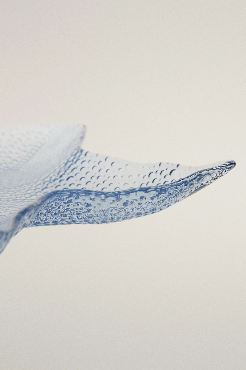 STARFISH GLASS SERVING DISH