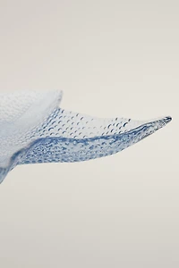 STARFISH GLASS SERVING DISH