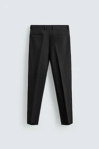 100% WOOL SUIT PANTS