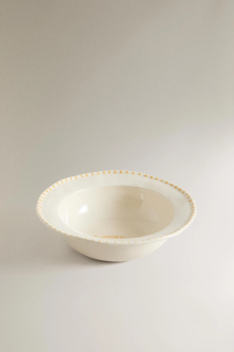FISH EARTHENWARE BOWL