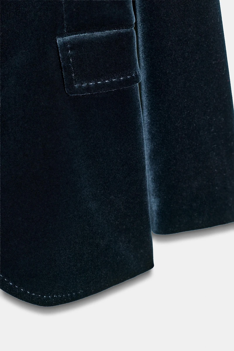VELVET BLAZER ZW COLLECTION