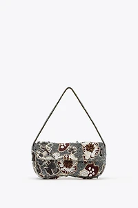 BEADED SHOULDER BAG