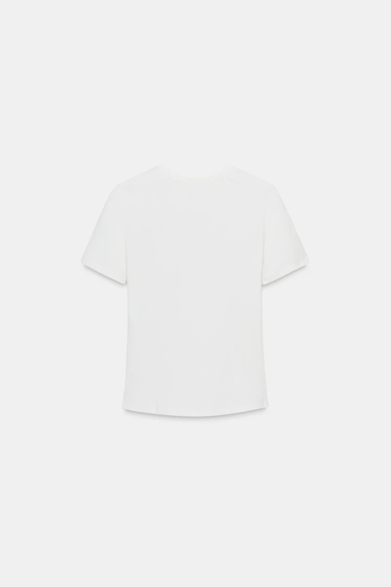 T-SHIRT INSCRIPTION STRASS