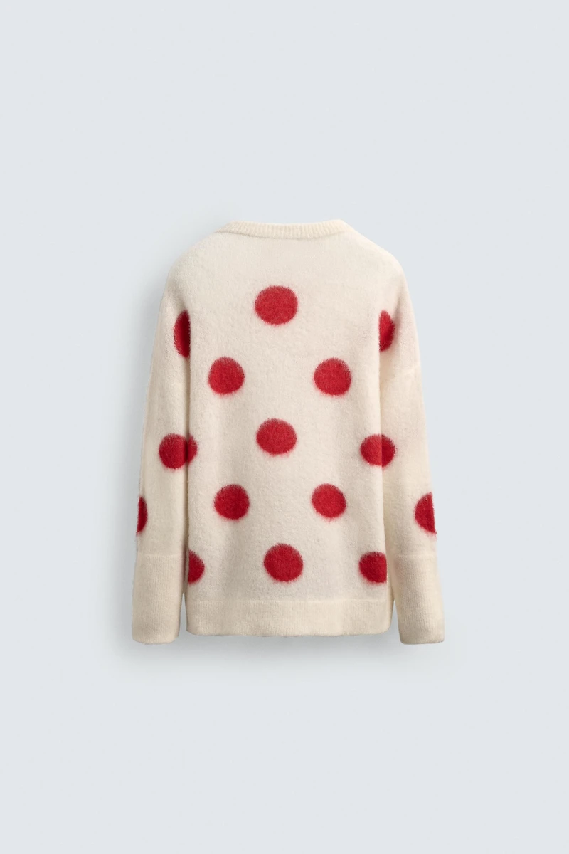 SPOT KNIT JUMPER HARRY LAMBERT FOR ZARA X DISNEY