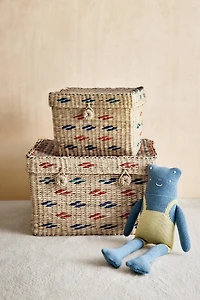 PANIER ENFANT EN ALGUES AVEC COUVERCLE