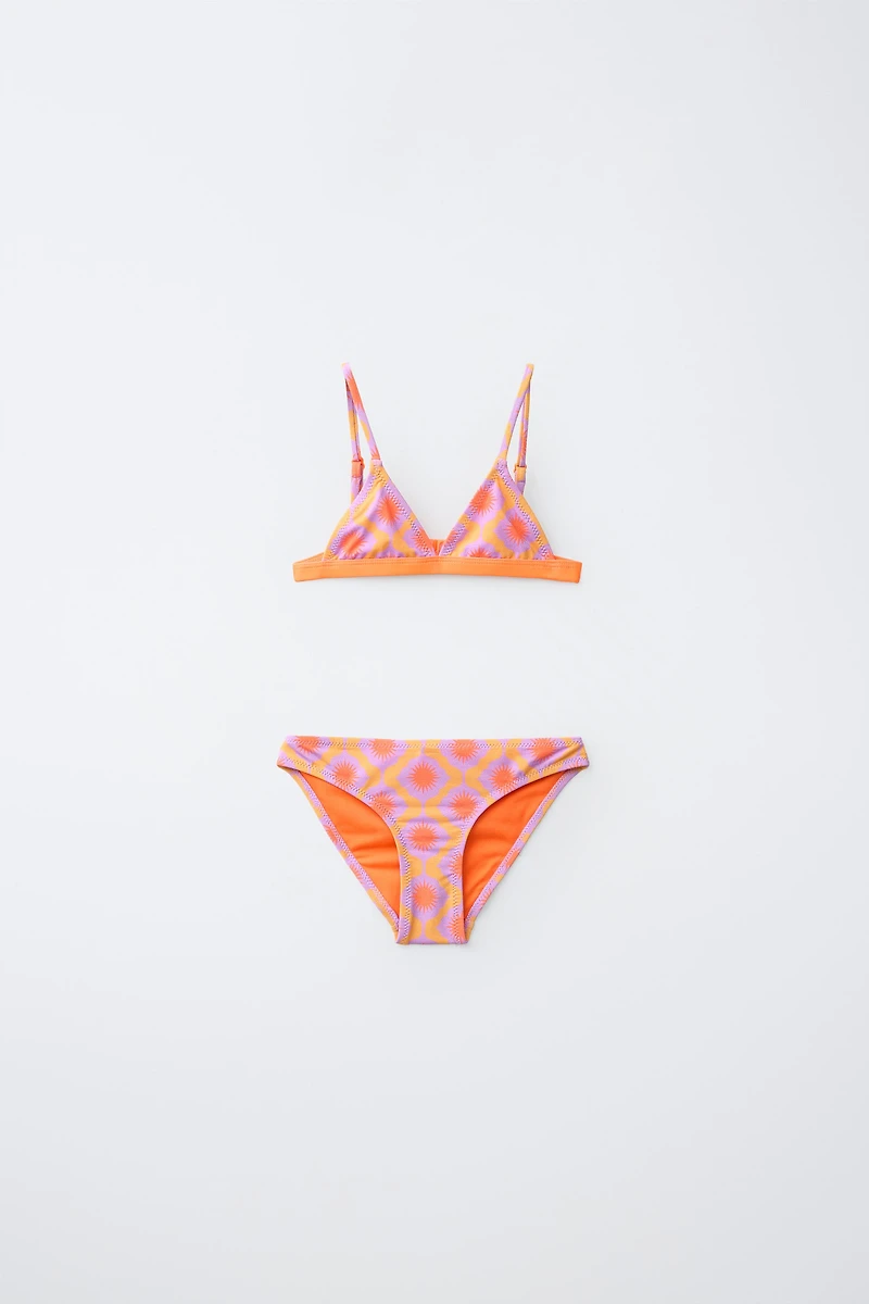 6-14 ANS / BIKINI À SOLEILS BRILLANTS