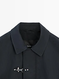 Veste à brandebourgs en coton