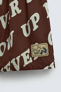 BOXER INSCRIPTION PETER PAN HARRY LAMBERT FOR ZARA X DISNEY