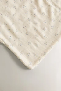 CHILDREN'S BATH TOWEL WITH MINI FLOWERS
