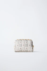QUILTED MATERNITY TOILETRY BAG